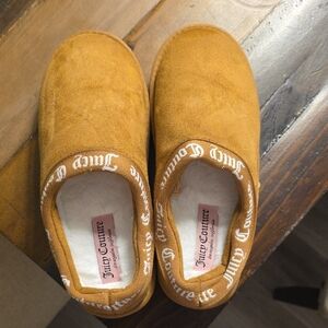 Juicy Couture Camel Slippers